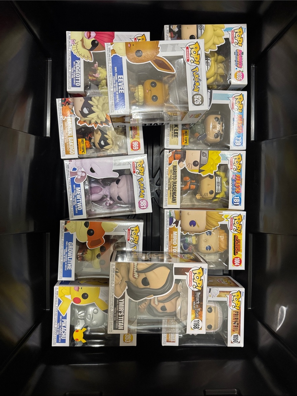 SOLD TOGETHER! Funko Pop! Boxed Collectible Set - Yellow, White, Black, Orange